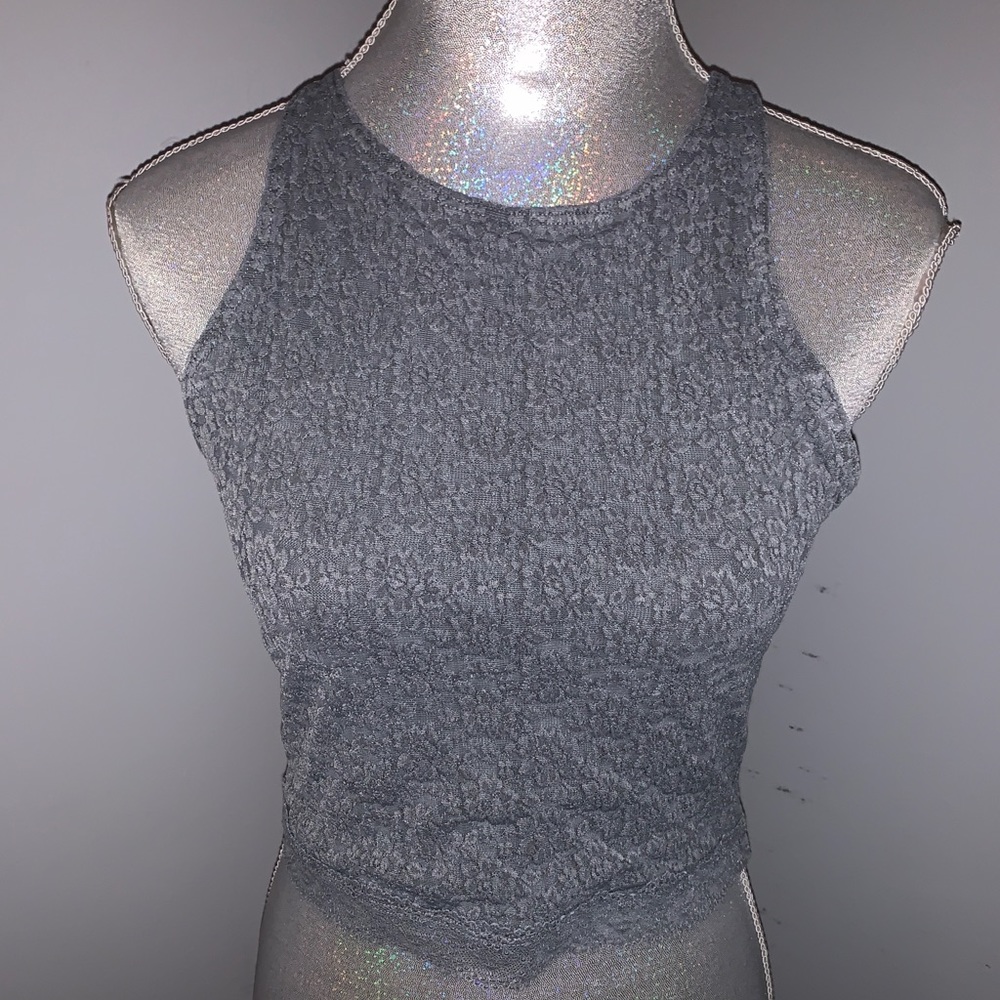Abercrombie lace racer back top